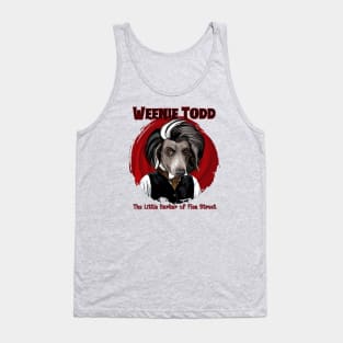 Weenie Todd (the Little Barker of Flea Street) Tank Top